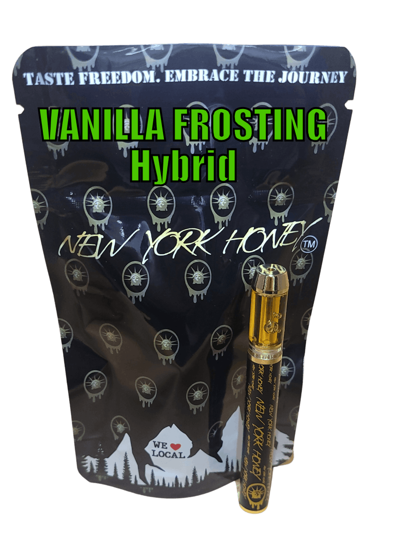 New York Honey Vanilla Frosting Disposable 1g Just Breathe.