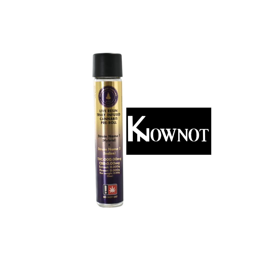 Entourage | Chem 77 x Grease Stain Live Resin Infused Pre-Roll-1