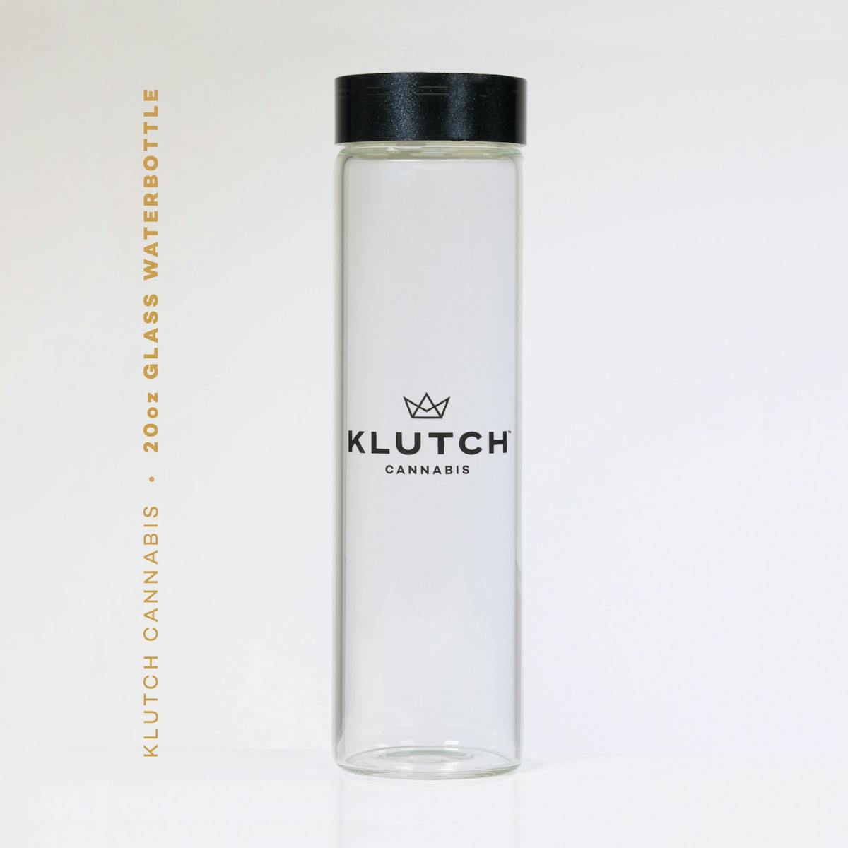 Photo of Single Wall Borosilicate Glass Water Bottle