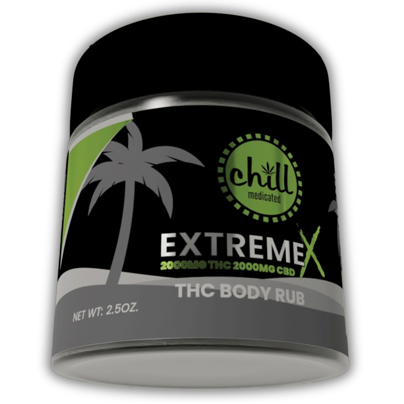 Chill Medicated | Lotion | Extreme X THC/CBD 1:1 (2000mg THC : 2000mg CBD)