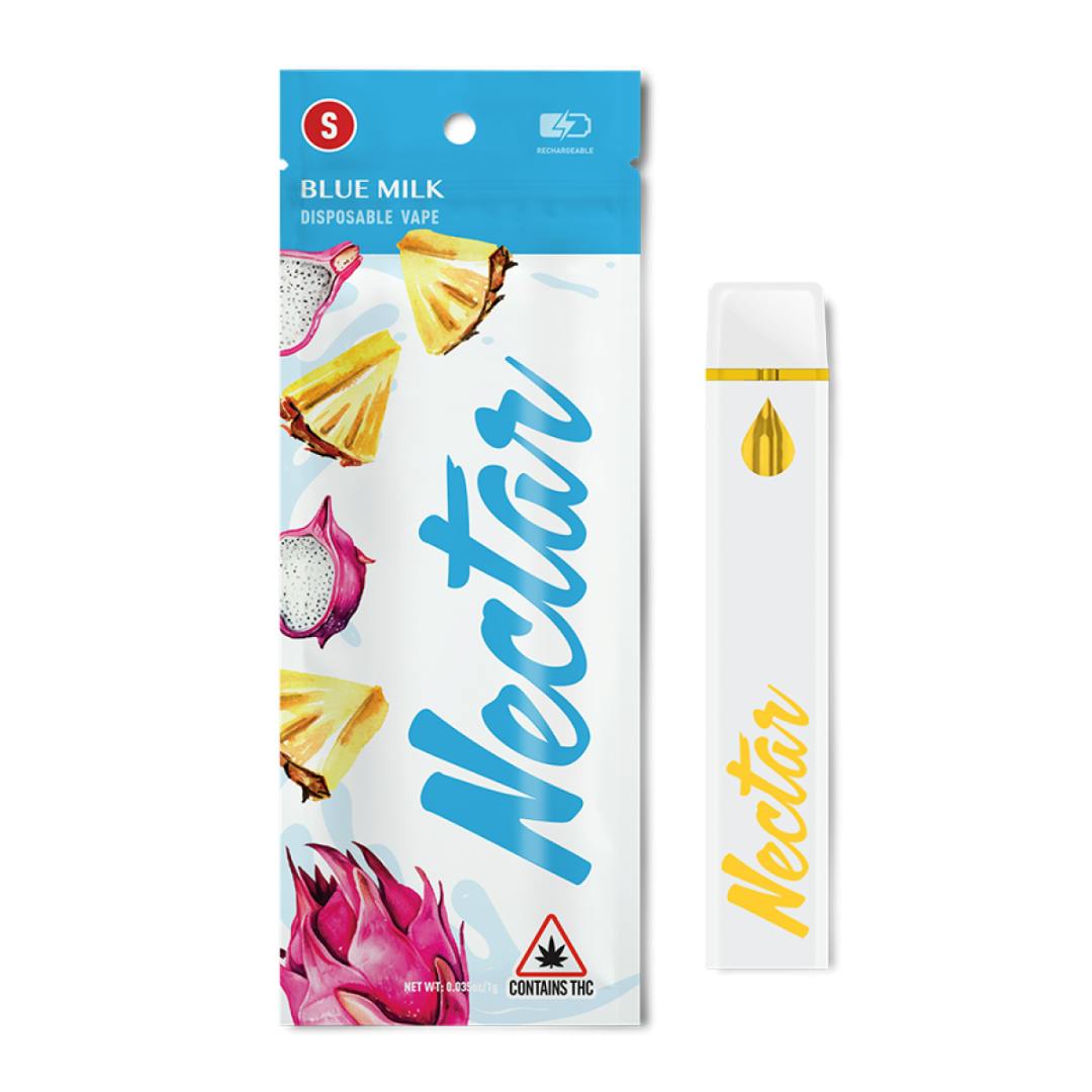 Nectar Peaches & Cream | 1g | Disposable Vape