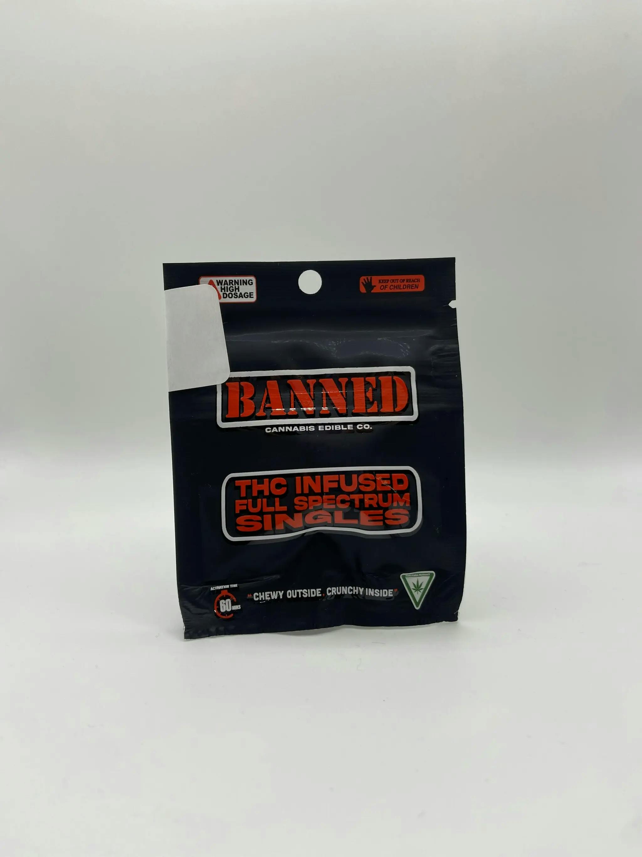 Banned - 200mg Single Gummy - Blueberry Lemonade