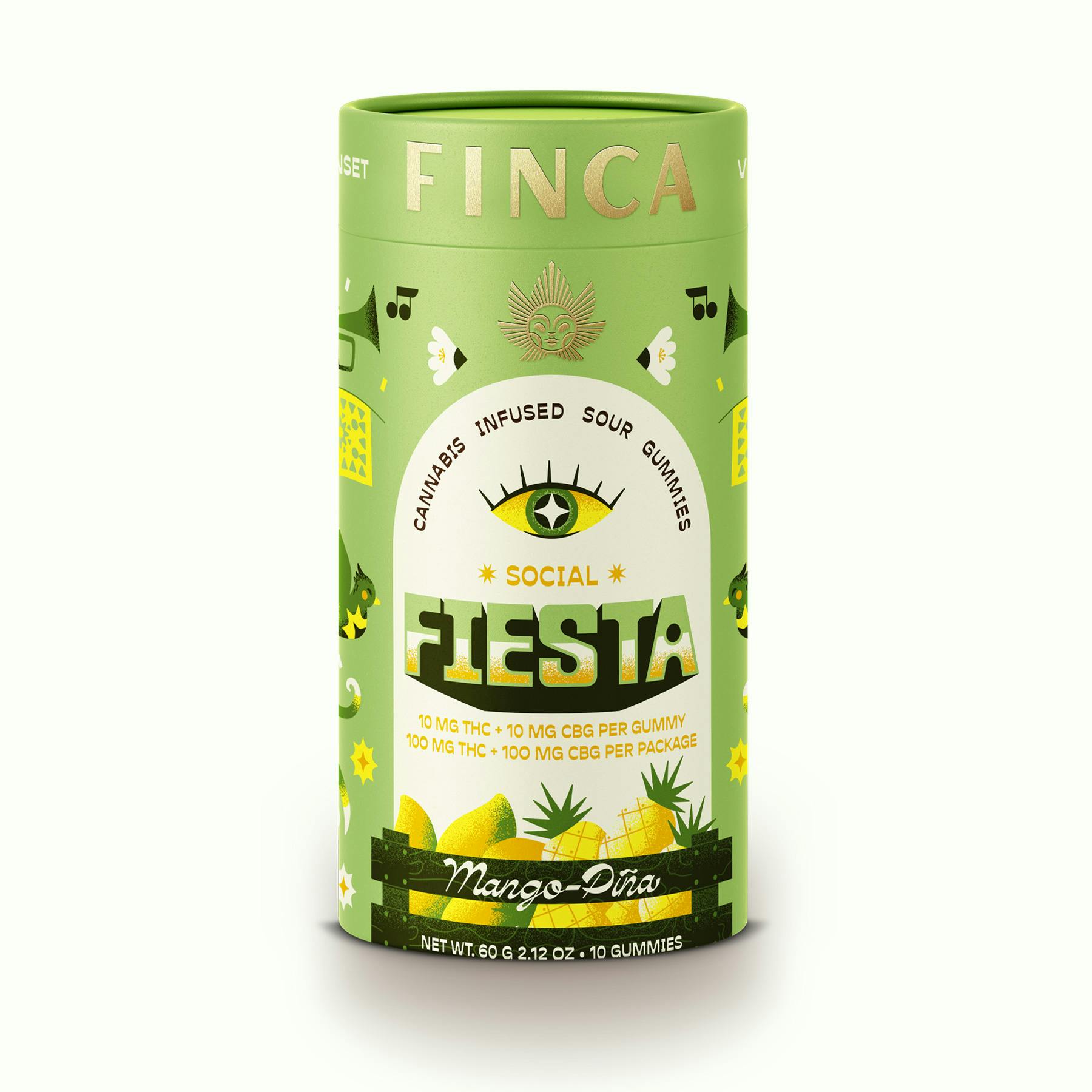 Fiesta Mango Piña Social Gummies