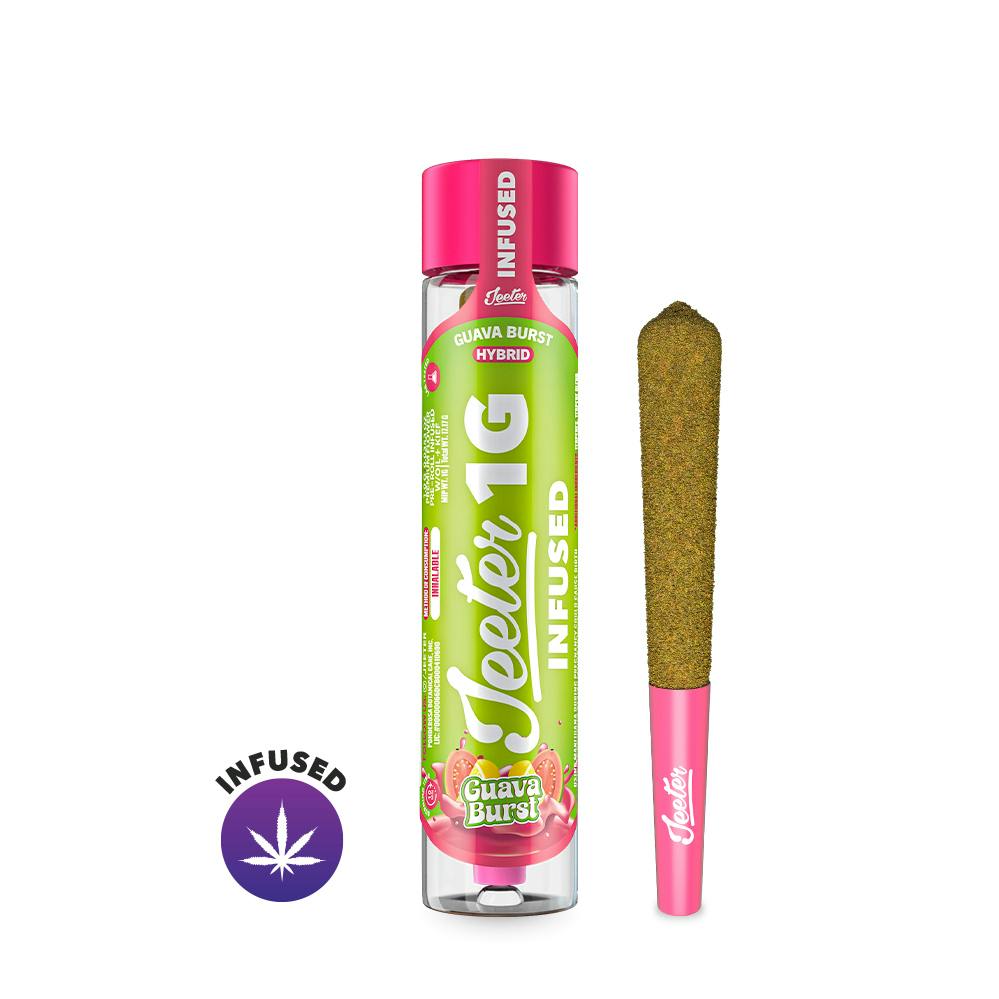 Jeeter 1g Infused Pre-Roll - Guava Burst