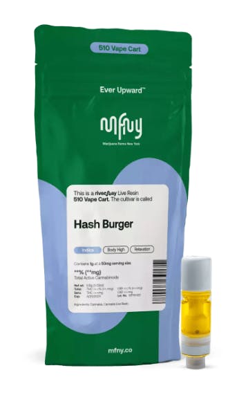 MFNY - 1g Live Resin Cart - Hash Burger