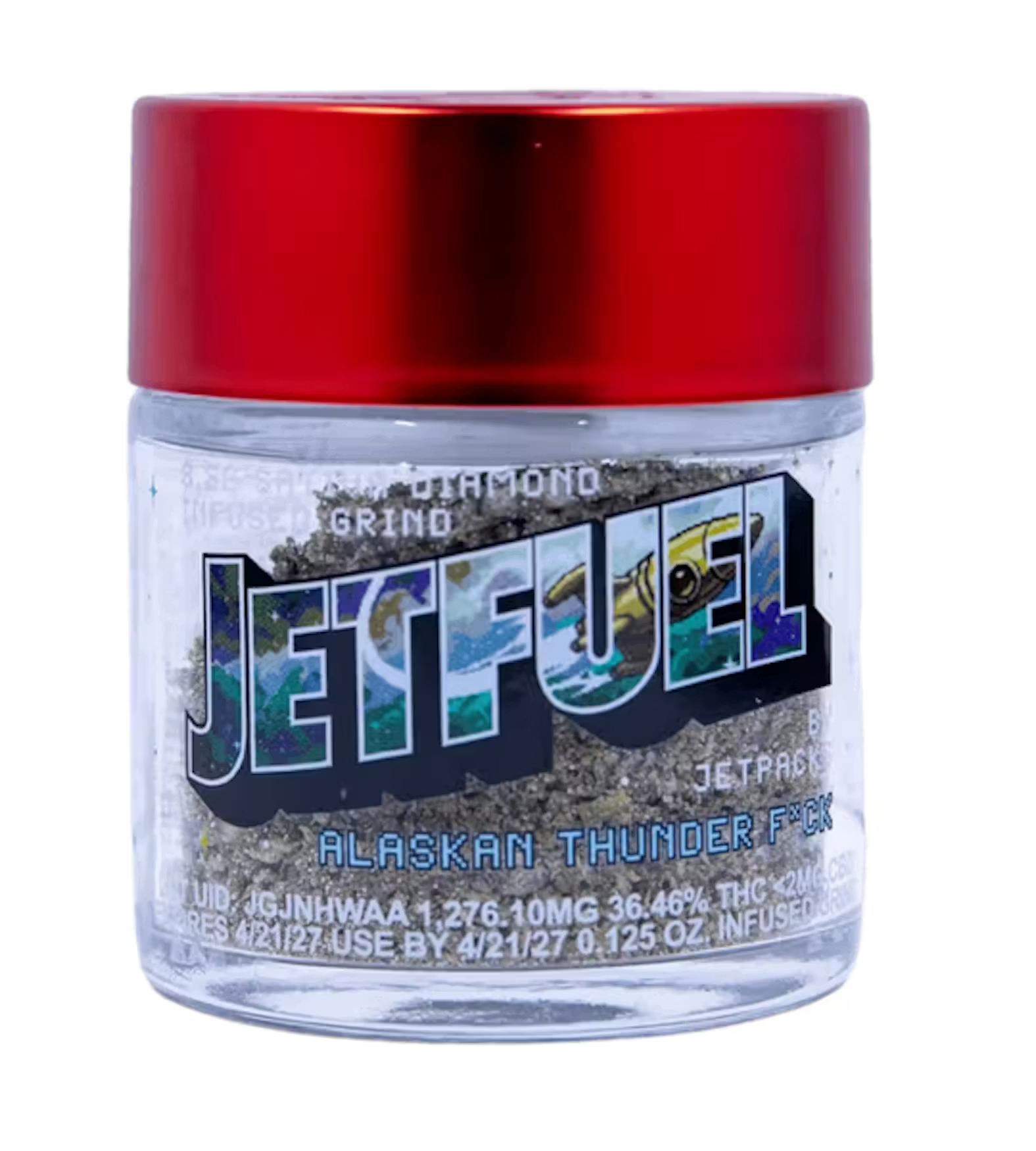 Jetpacks | Alaskan Thunder Fuck | Infused Ground Flower | 3.5g