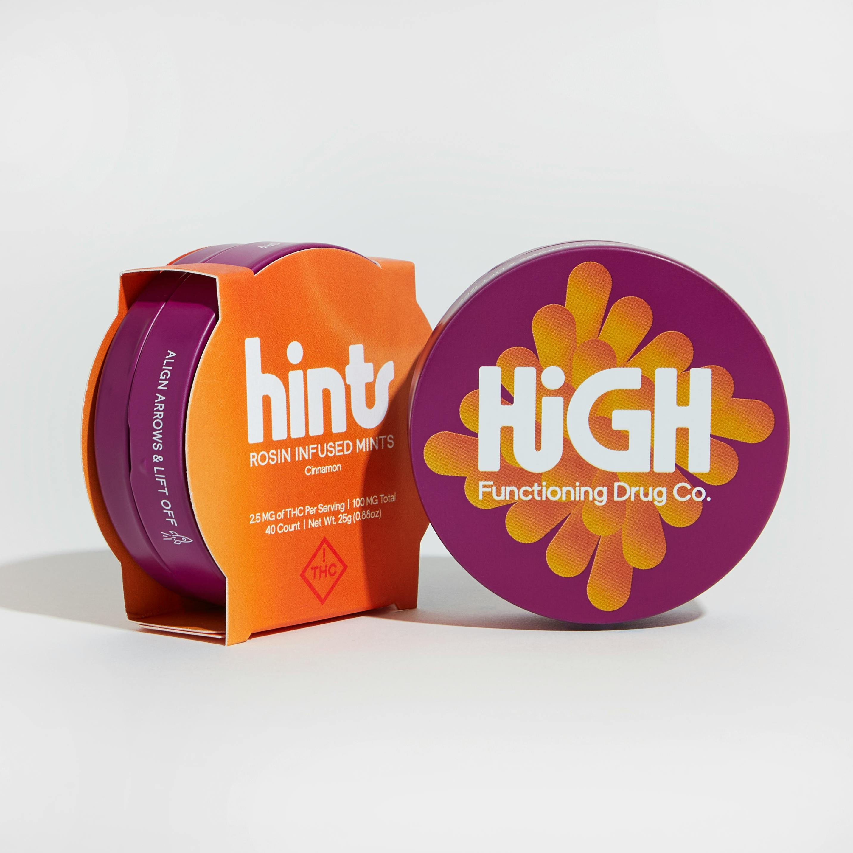 HFD | Hints Rosin Infused Mints | Cinnamon 100mg