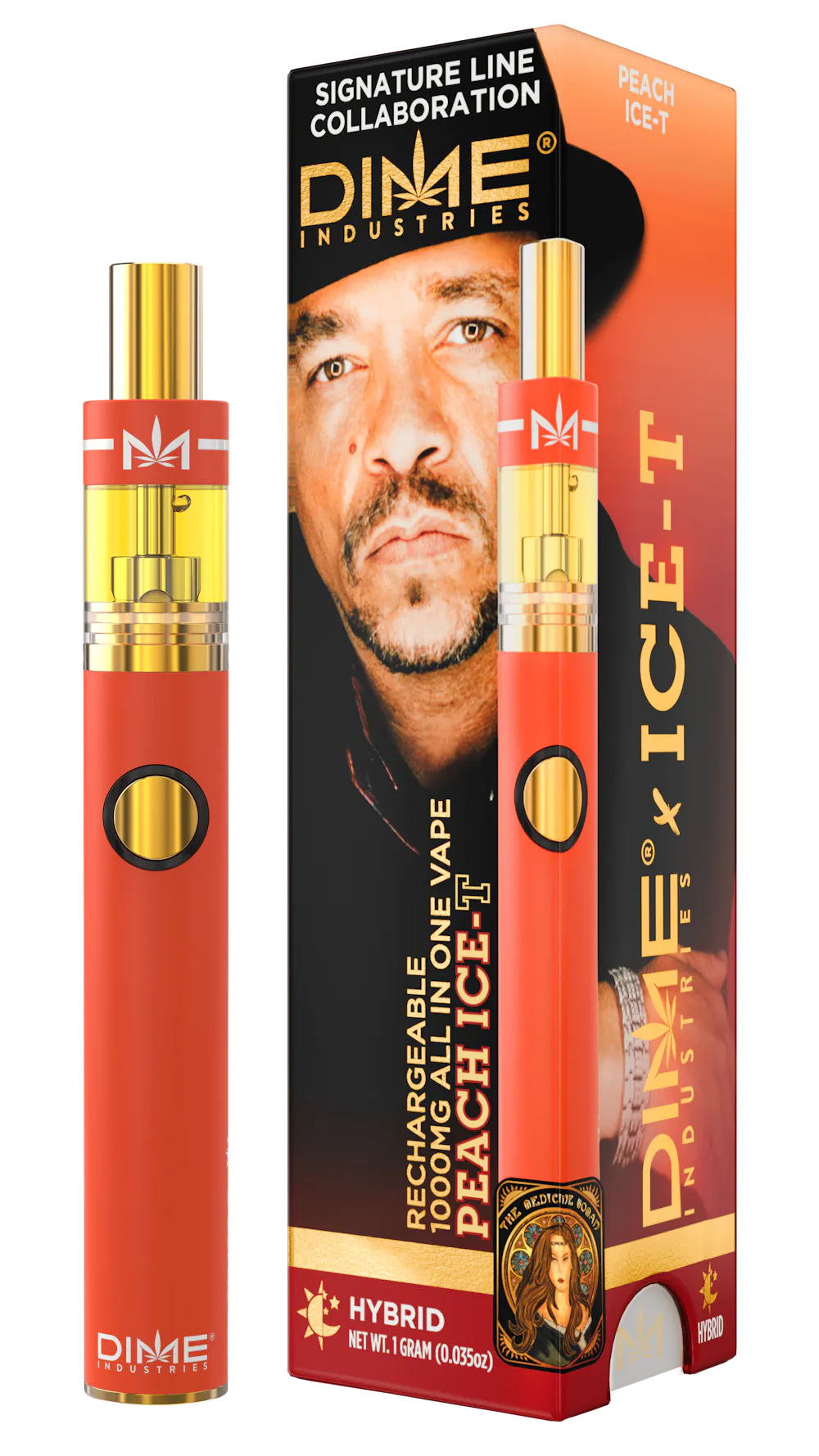 Product Dime Industries - Peach Ice-T - 2g - AIO - Collab