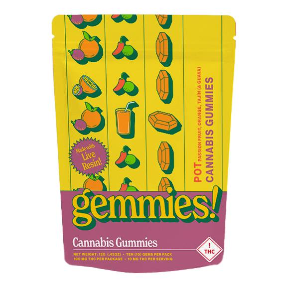 Gemmies | 100mg Gummies l POT (Sativa)