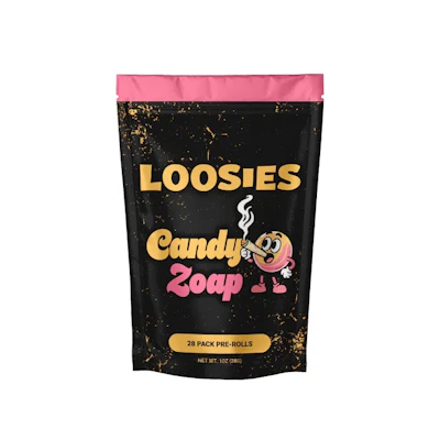 Loosies - 28-Pack 1g Prerolls - Candy Zoap - PRE_ROLLS by Loosies at King of Budz