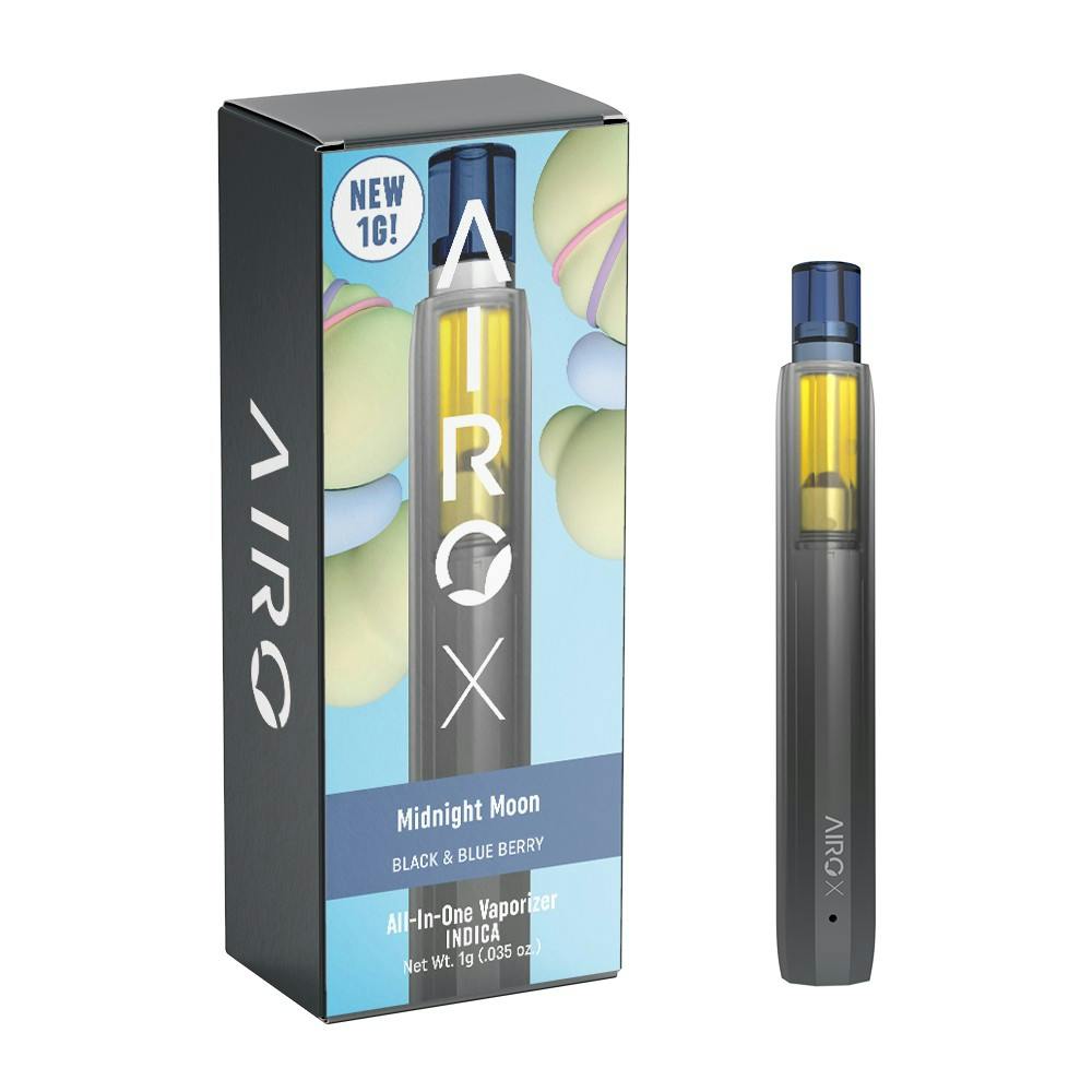 Airo AIRO | MIDNIGHT MOON | DISPOSABLE INDICA — VAPORIZERS