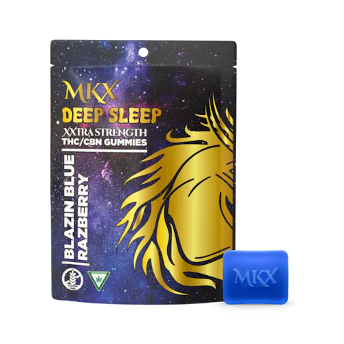 MKX Deep Sleep 200mg Gummies – Blue Razz-active