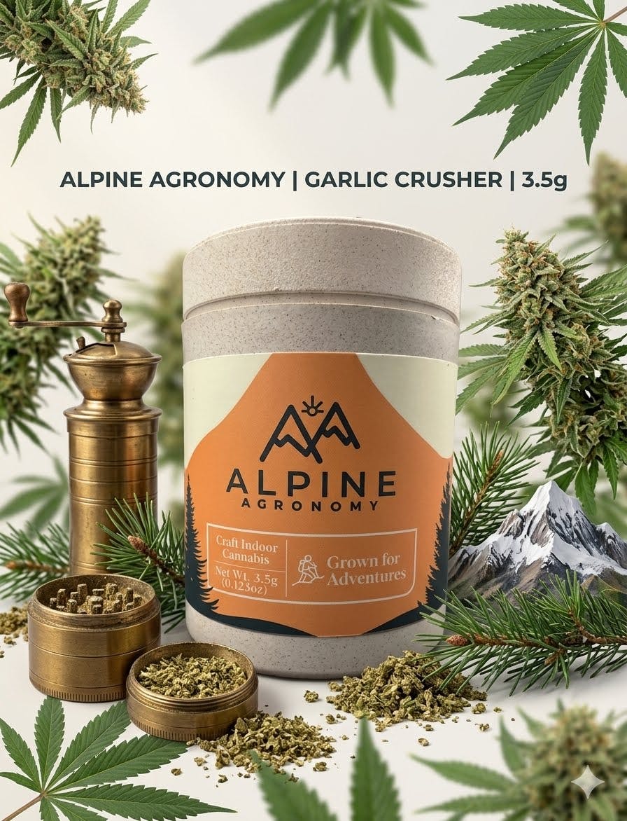 Product Alpine Agronomy | Garlic Crusher | 2.01% terps