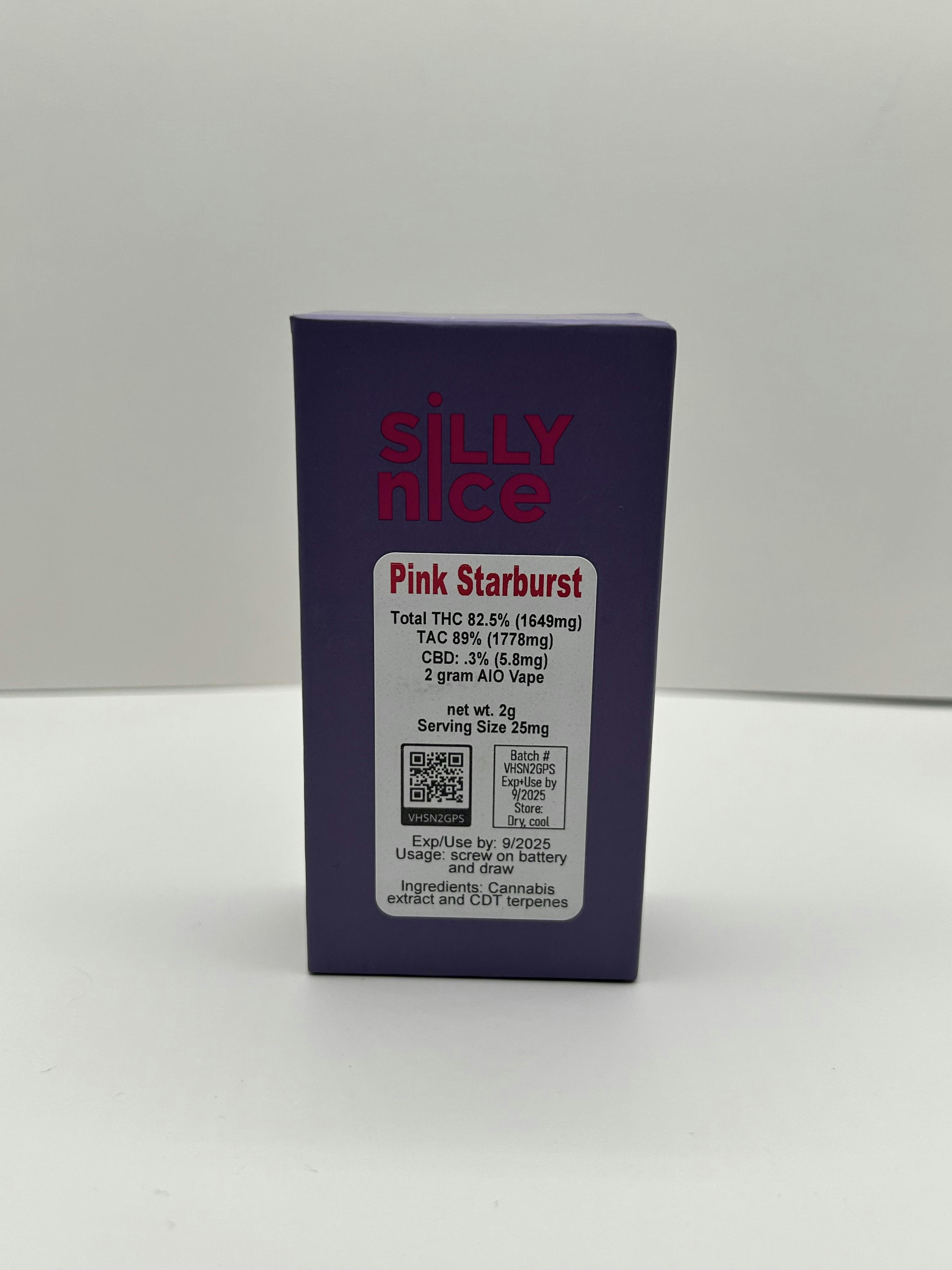 Photo of Silly Nice – Pink Starburst AIO Vape
