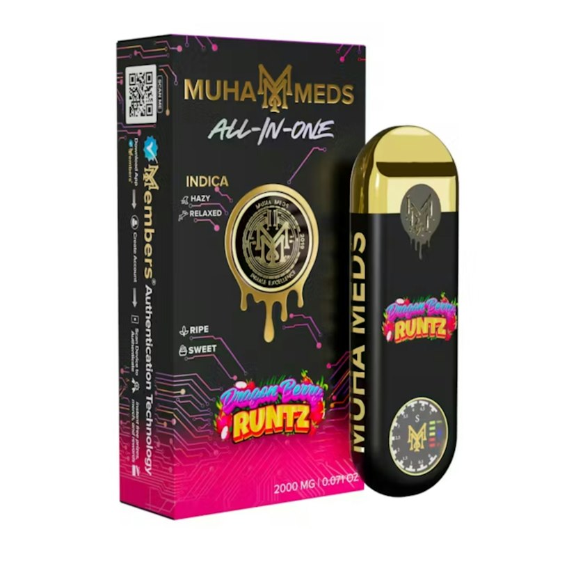 Muha Meds | 2G Disposable | Dragon Berry Runtz