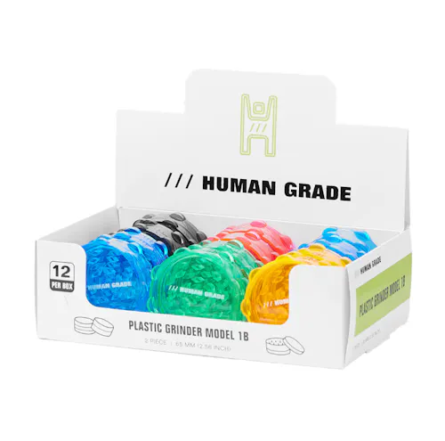 Human Grade – Plastic 2pc Grinder-1