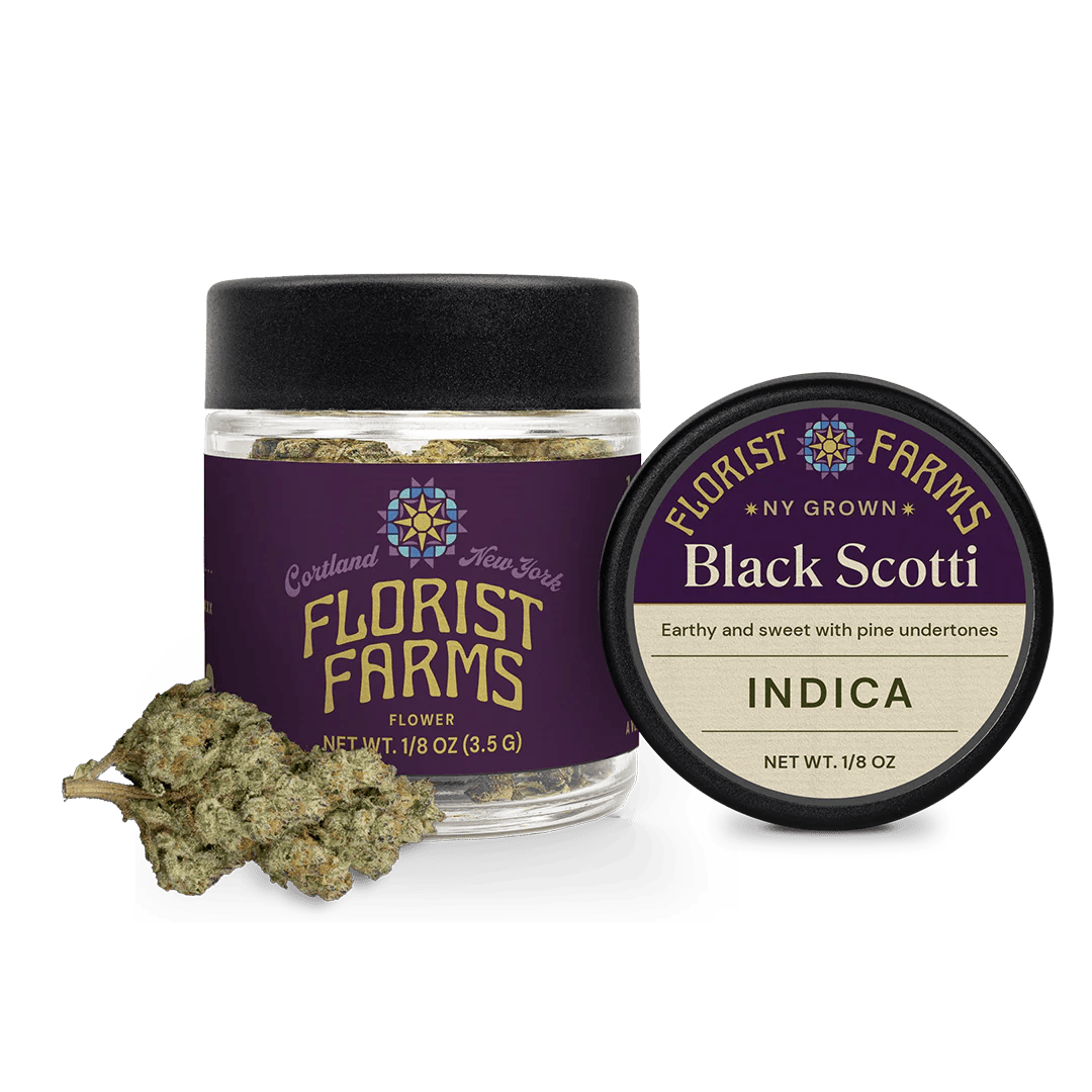 Florist Farms Black Scotti 3.5g Flower
