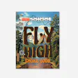 Fly High Smoke Good Fathers Day Greeting Card w One Hitter