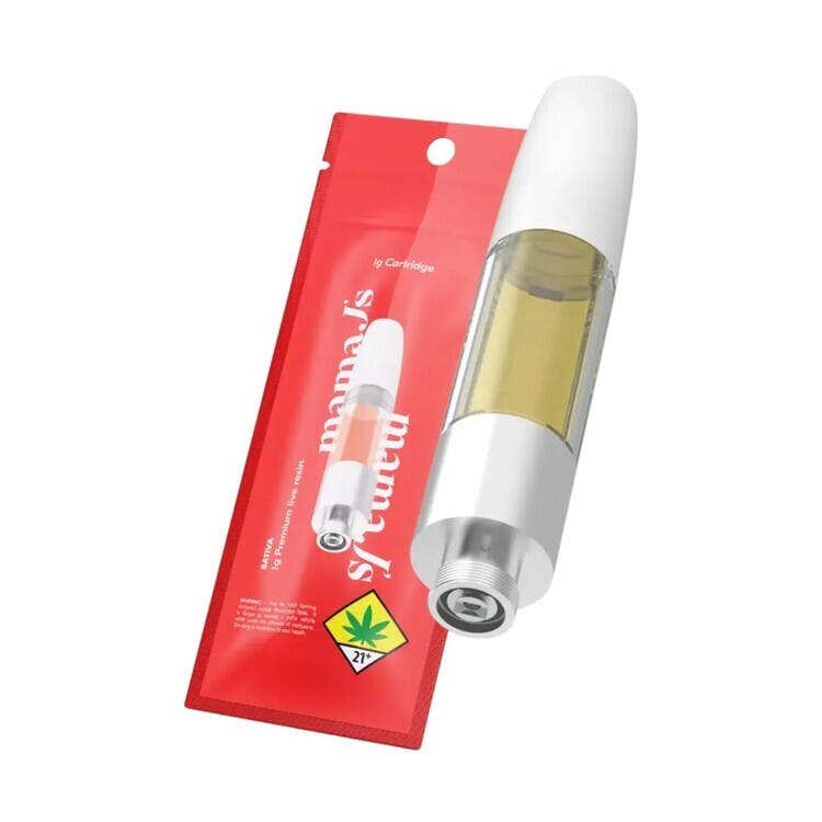 Buy mama J's Mama J Live Resin Cart 1g - Amarelo Online - Locals