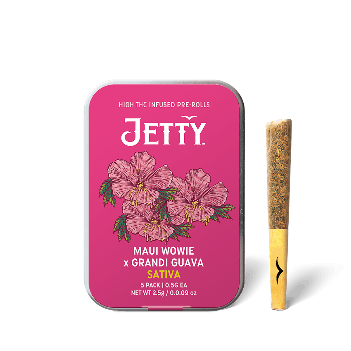 Image of Maui Wowie x Grandi Guava Infused Preroll 5pk