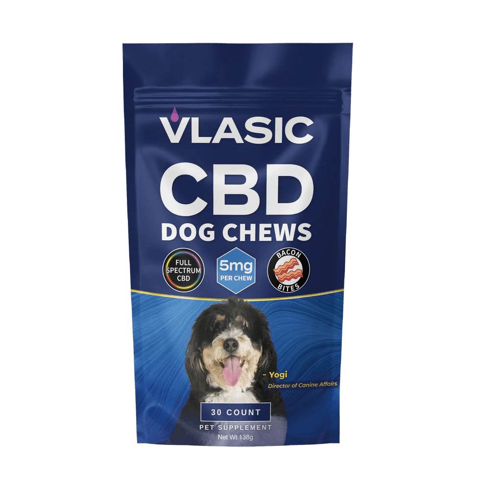 Vlasic Labs CBD Bacon Flavored Dog Chews 150mg Greenlight Dispensary Bannister