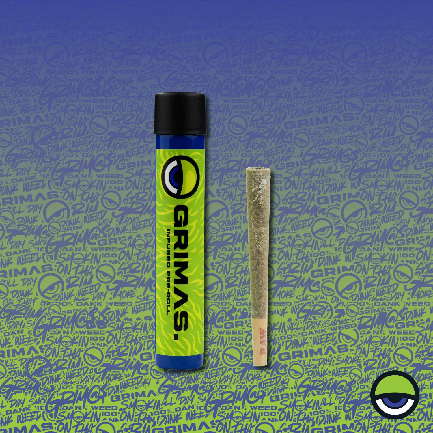 Grimas - Infused Preroll - (1.5g) - **FRUIT PUNCH** (3/$18)