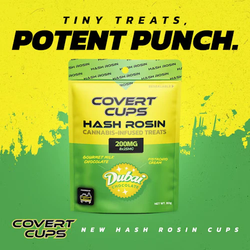 Covert Cups - 200mg Hash Rosin Cups - Dubai