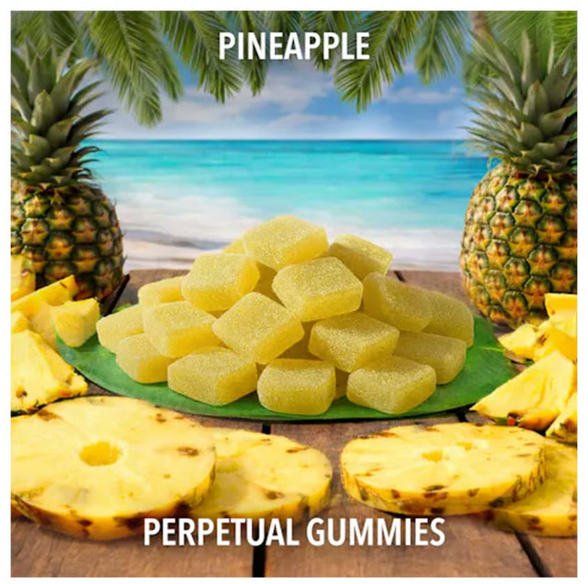 Product Perpetual | Pineapple | Gummies | 5mg/20pk | 100mg