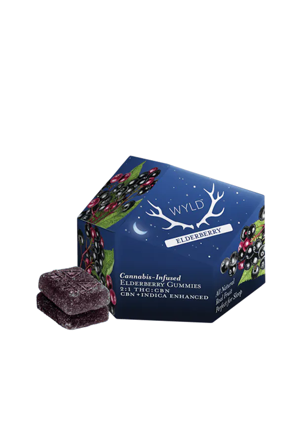 Elderberry 2:1 THC/CBN Gummies | 20pk in Allston, MA | Open Daily