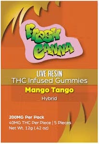 Product: FRESH CANNA | MANGO TANGO - LIVE RESIN GUMMIES | 200MG | HYBRID