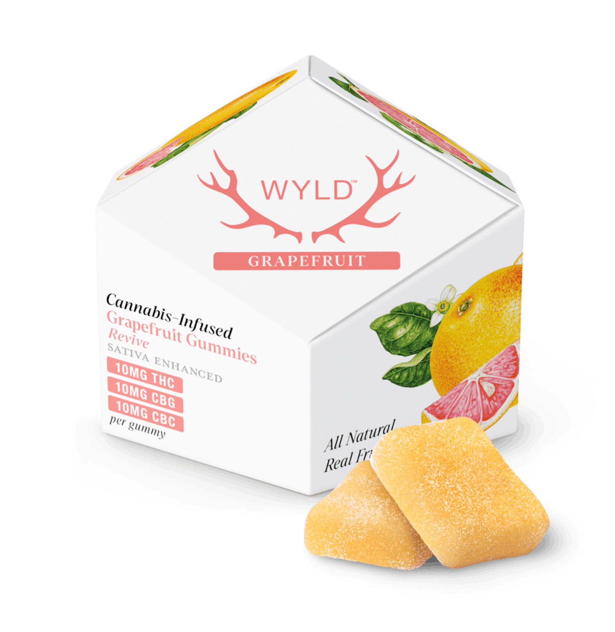 Photo of WYLD | Grapefruit | 1:1:1 CBG:CBC