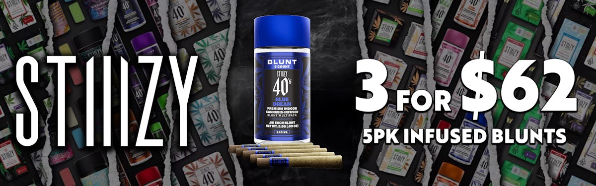 STIIIZY 5pk Infused Blunts 3/$62