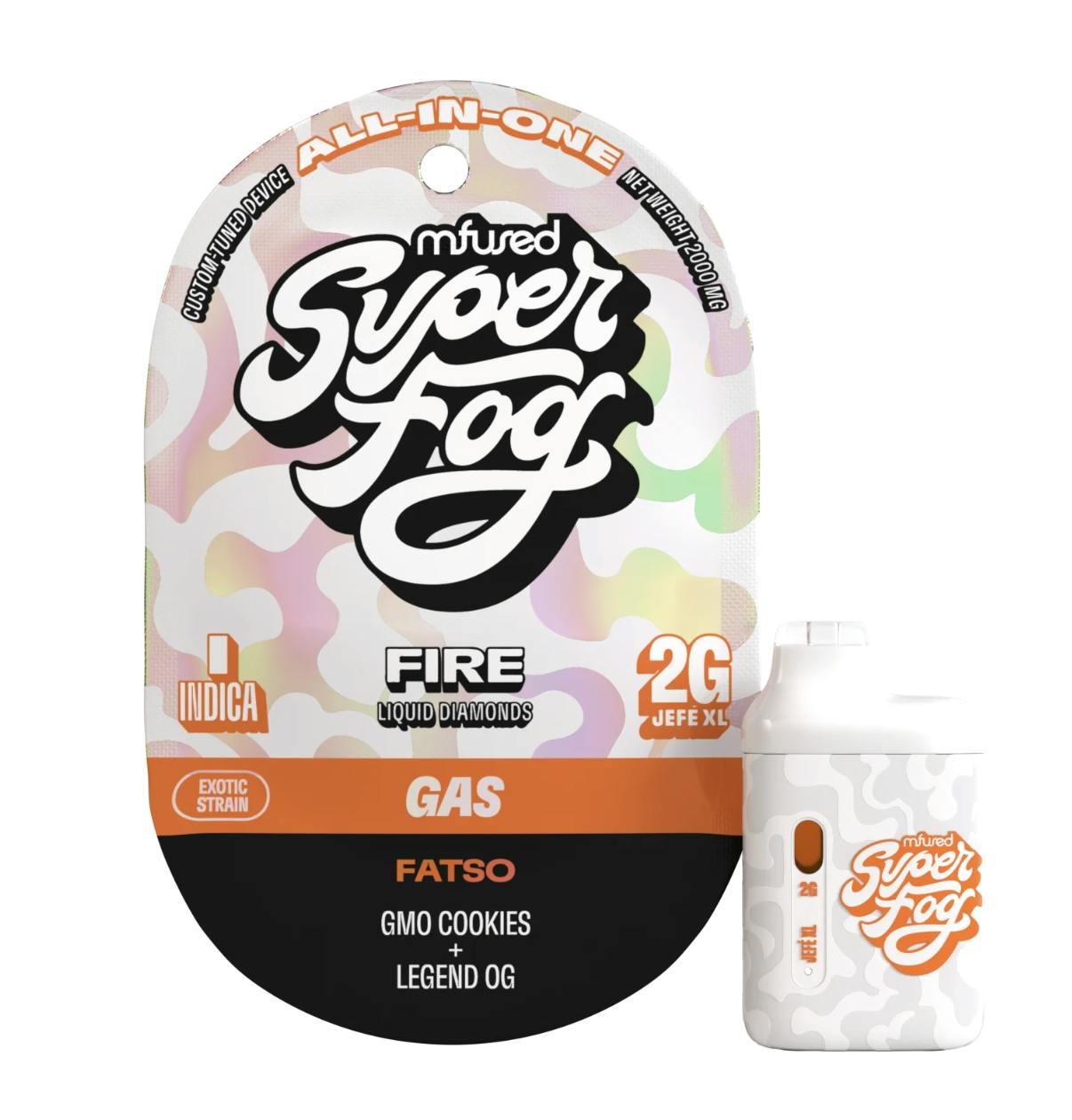 Product Disposable Super Fog Fire Jefe Plus | Fatso (H) Mfused