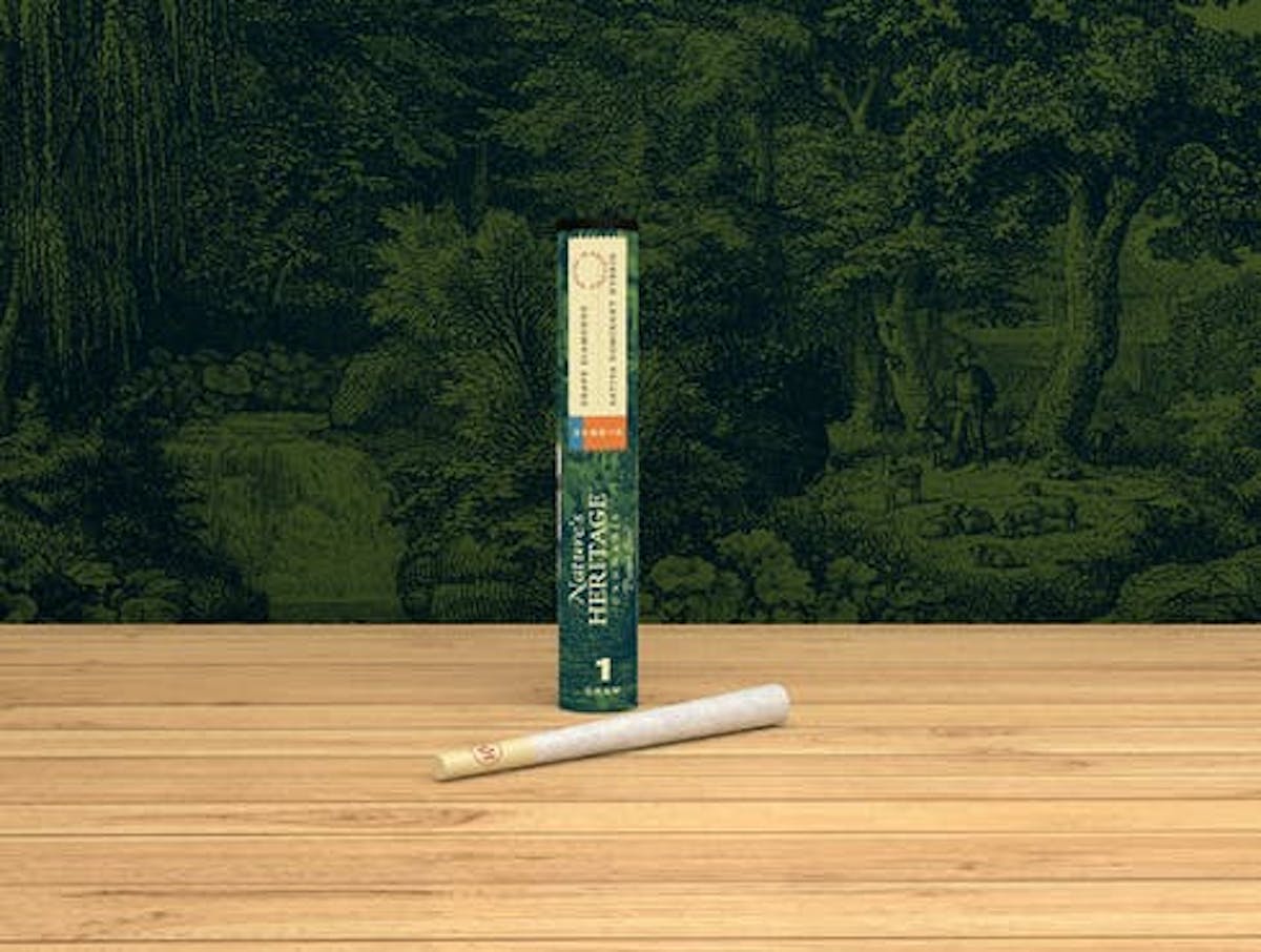 Photo of Nature’s Heritage Lemon Cherry Gelato Preroll