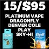 15/$95 | Vape Cartridge