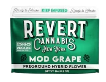 Revert Kief Infused Ground Flower | 14g | Mod Grape