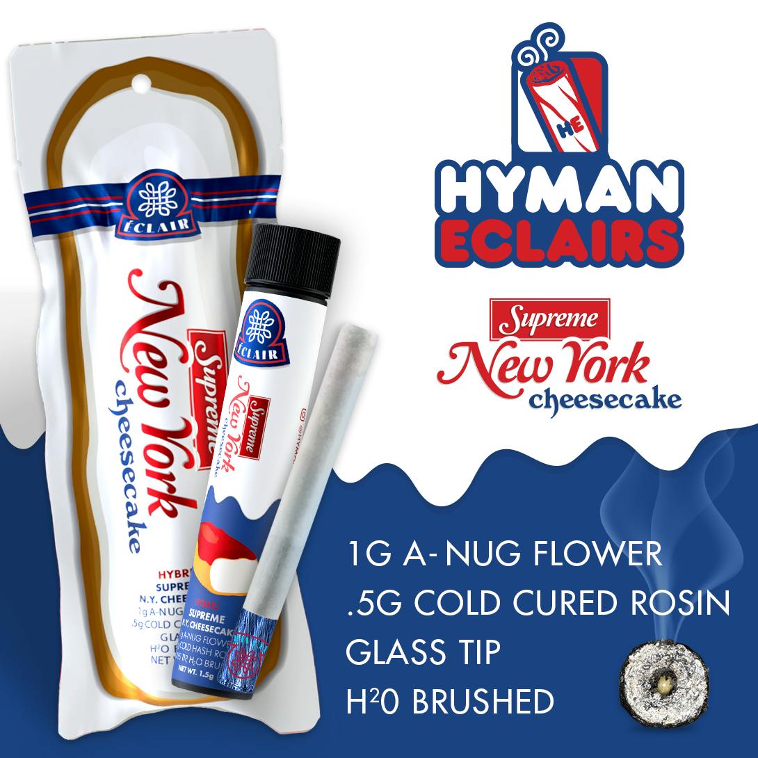 New York Supreme Cheesecake | 1.5G Eclair Handcraft