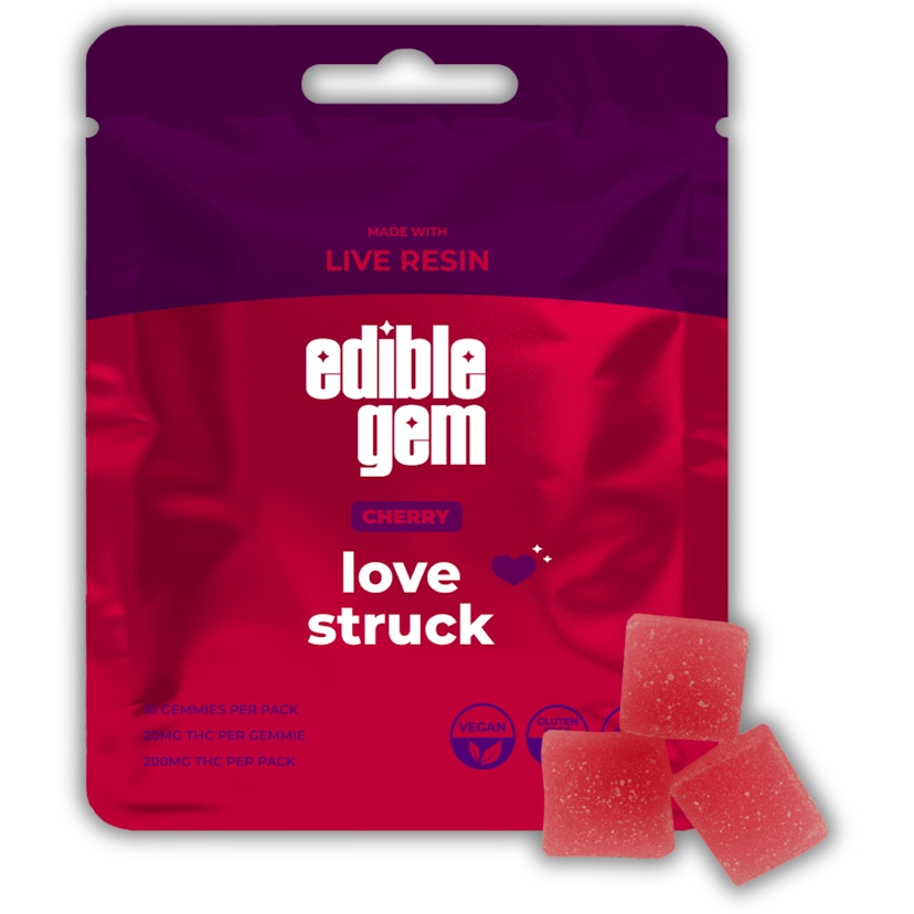 Edible Gem | Live Resin Gummy | Cherry | 200mg