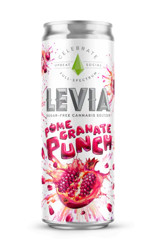 POMEGRANATE PUNCH CELEBRATE Sugar-Free Cannabis Seltzer-active