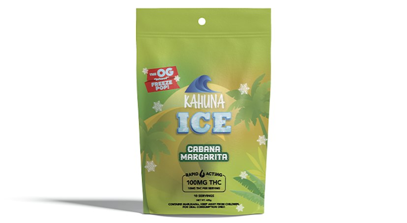 Kahuna Ice - Cabana Margarita 10x10mg 100mg Hybrid