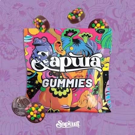 Product Sapura | Grape Crunch | Gummies | 100mg