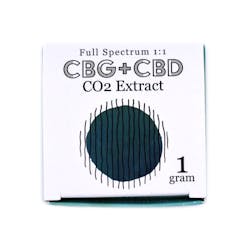 CBG:CBD 1:1 Full Spectrum CO2 Distillate 1g