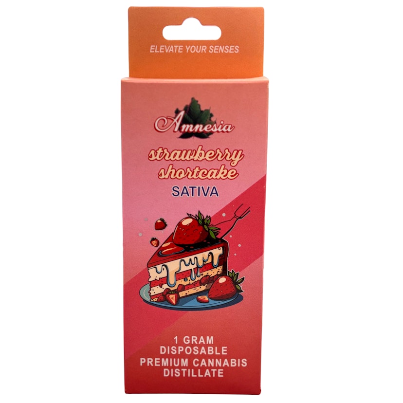 Amnesia - Strawberry Shortcake Disposable