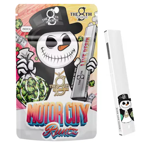 The 8th By White Boy Rick Motor City Runtz All-in-One Vape Rec-active