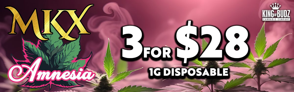 MKX 1g Disposable 3/$28