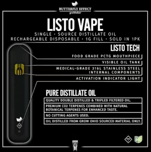 riviera creek disposable vape | Chocolope (Live Rosin) | 0.5g Flavor:Sour Straws Mouthpiece Color_Black Looking for disposable like
