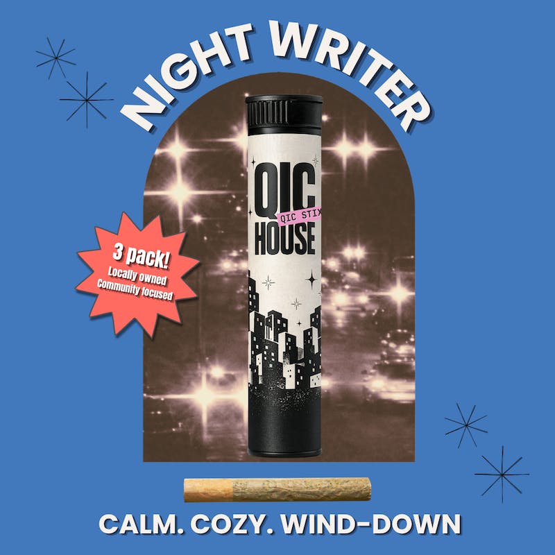 Product QIC House - QIC Stix Heavy Z Night Writer Pre-Roll 0.5g 3pk (1.5g)