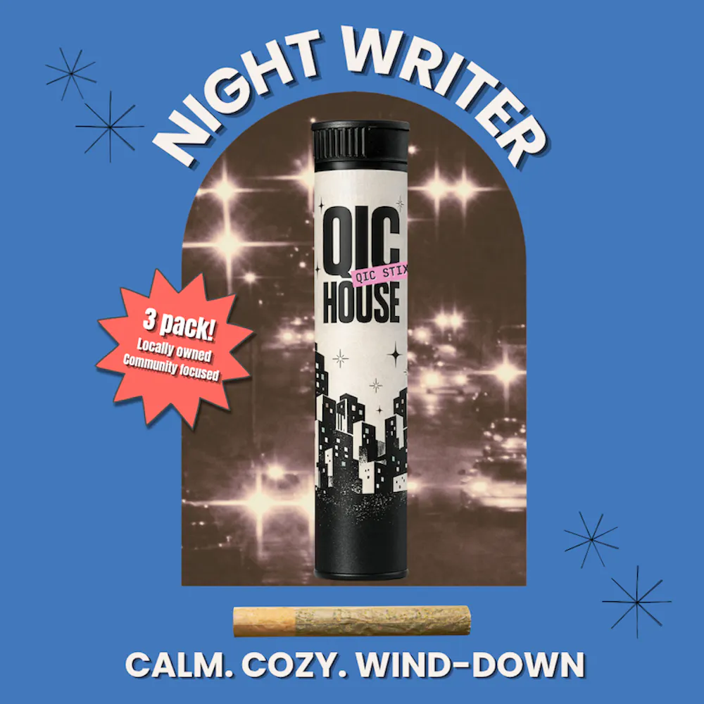 Product QIC House - QIC Stix Heavy Z Night Writer Pre-Roll 0.5g 3pk (1.5g)