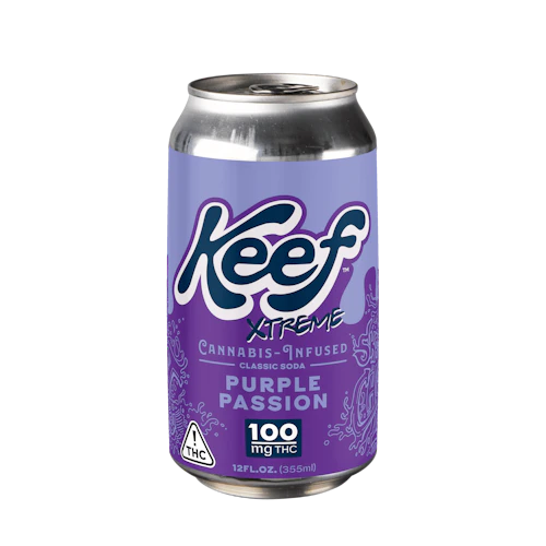 Keef - 100mg Soda - Purple Passion Extreme