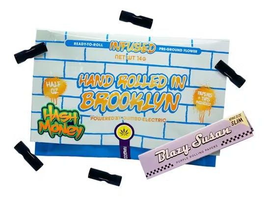 Product Hash Money (H) - Pre-Ground Infused Flower | Dumbo Electric